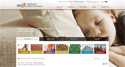 Desktop Screenshot of milton-technologies.com